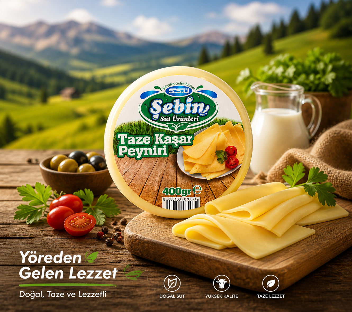 Kaşar Peynir Kategori Banner