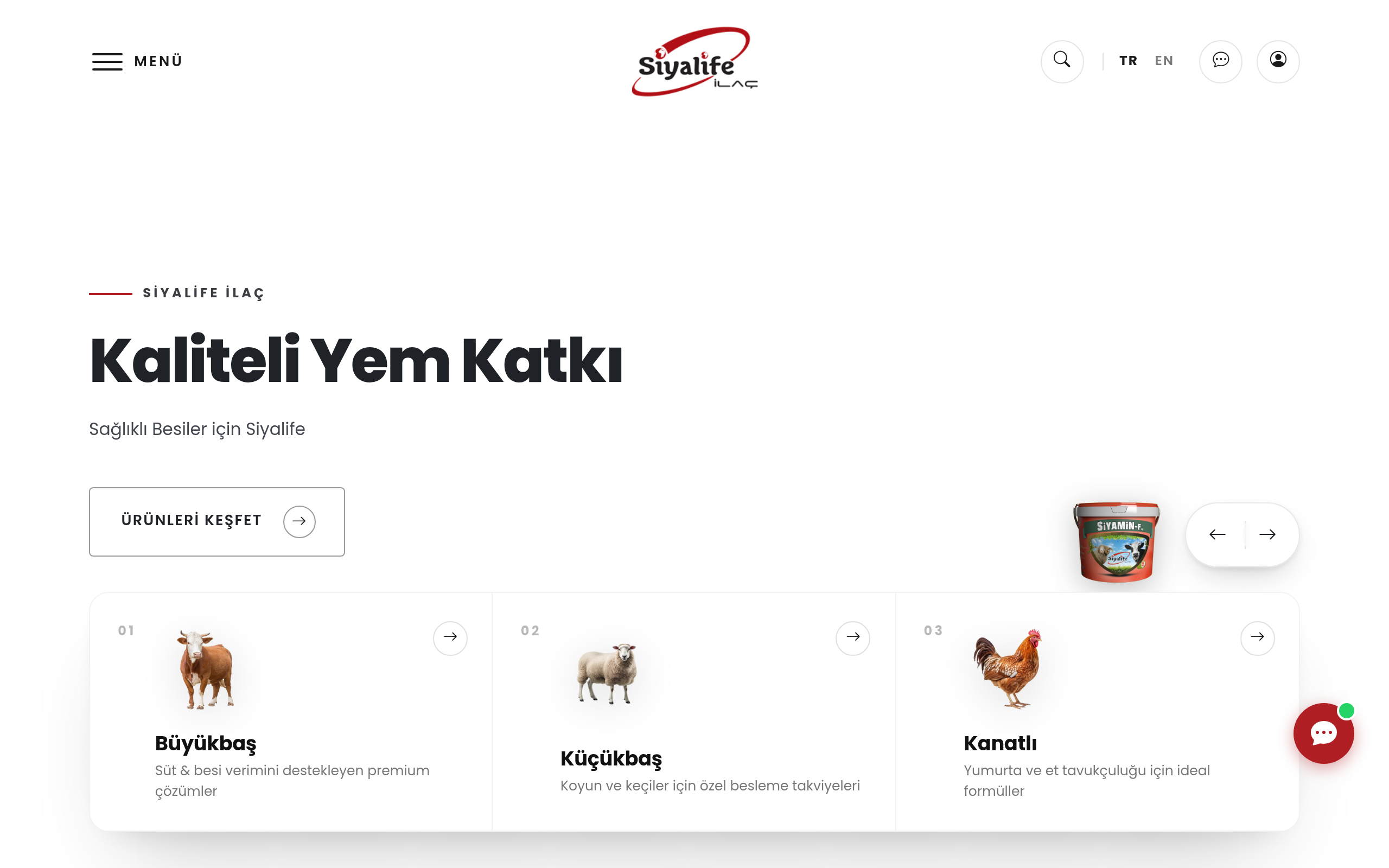 SiyaLife İlaç - Kurumsal Web Sitesi